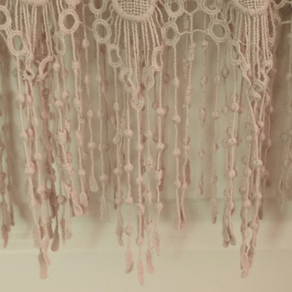 Bebe crochet fringed tank - Picture 2 of 4